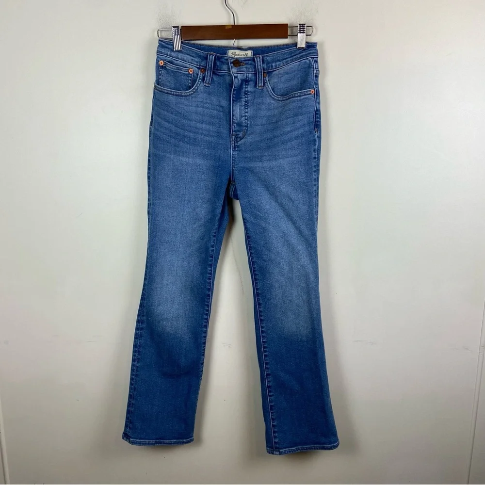 Madewell Medium Wash Cali Demi Boot Denim Jeans Classic‎ Size 26 Normcore Casual